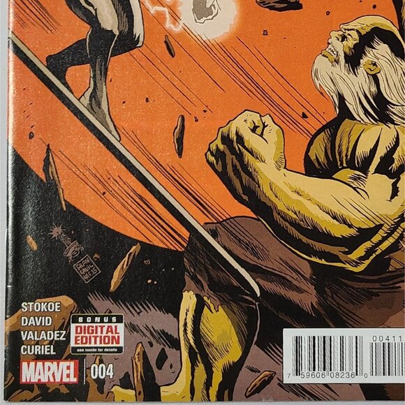 Secret Wars Battleworld #4 Marvel Comics 2015 VF Cover A Silver Surfer Galactus - Picture 15 of 16